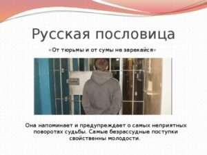 От тюрьмы, да от сумы – не зарекайся: Поговорка, которая учит нас не отказываться от возможностей
